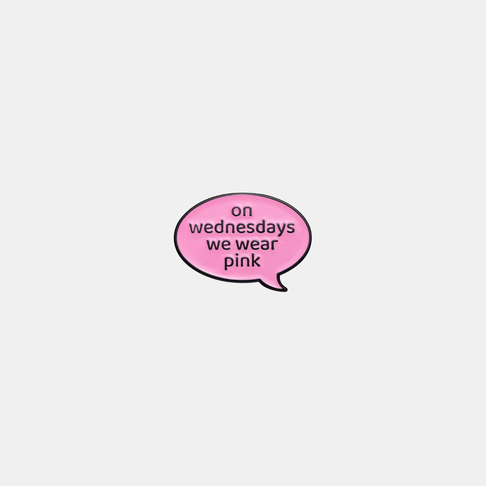 On Wednesdays we wear pink