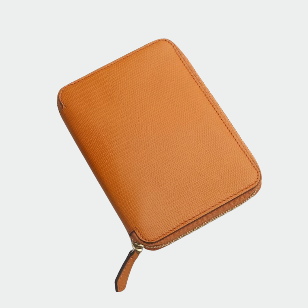 Sunset Lizard Passport Holder